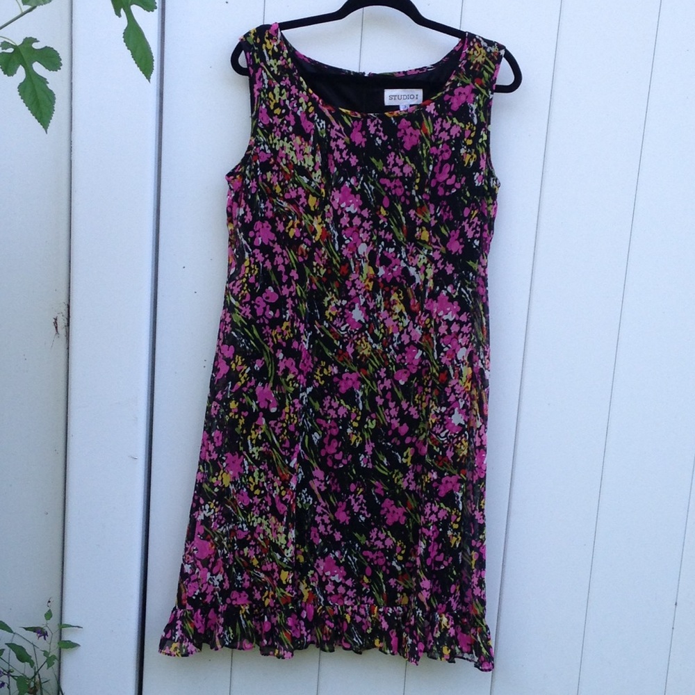Studio I Plus Size Floral Dress